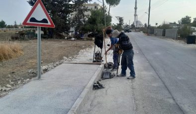 Mesarya Belediyesi Korkuteli’nde altyapı çalışmalarını sürdürüyor