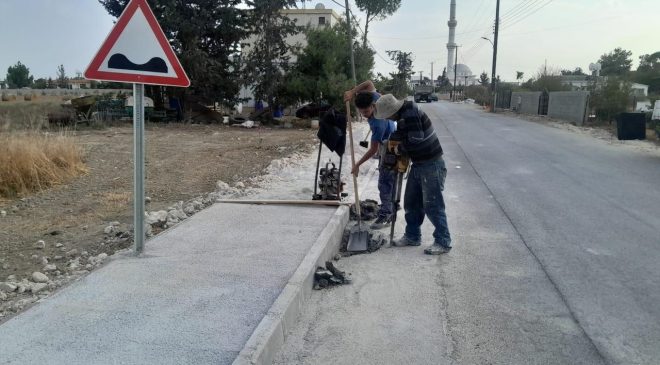 Mesarya Belediyesi Korkuteli’nde altyapı çalışmalarını sürdürüyor
