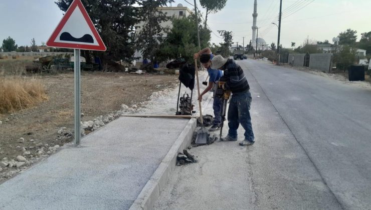 Mesarya Belediyesi Korkuteli’nde altyapı çalışmalarını sürdürüyor