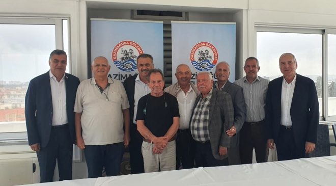 Kıbrıs Türk Belediye Başkanları Derneği’nden, Gazimağusa Belediyesi’ne ziyaret