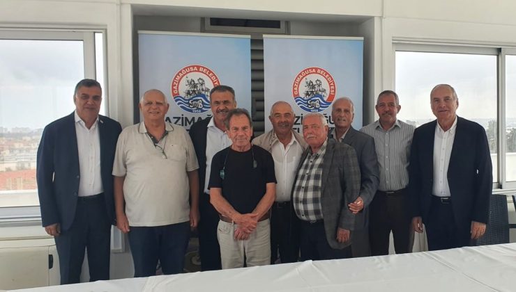 Kıbrıs Türk Belediye Başkanları Derneği’nden, Gazimağusa Belediyesi’ne ziyaret