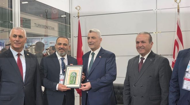 KKTC, Helal Expo Uluslararası Ticaret Fuarı’nda 14 firmayla temsil ediliyor