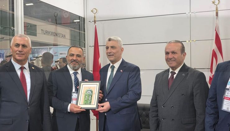 KKTC, Helal Expo Uluslararası Ticaret Fuarı’nda 14 firmayla temsil ediliyor