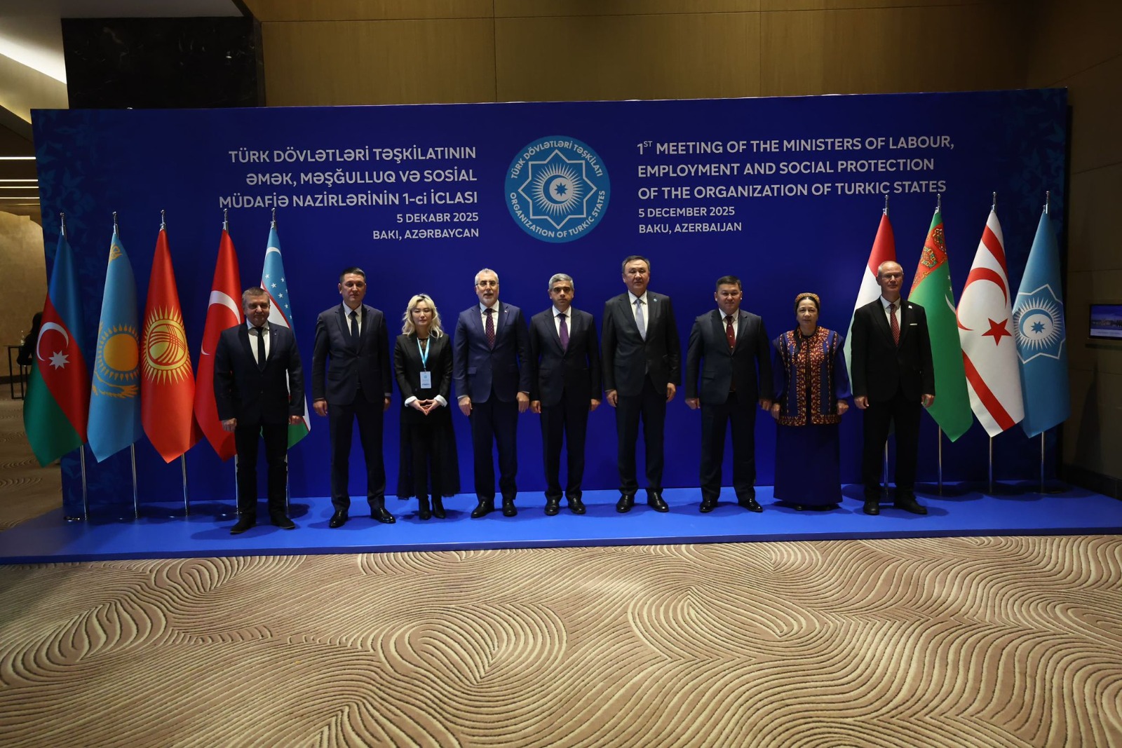 HASİPOĞLU: “ TÜRK DÜNYASINDA ARTIK DAHA GÖRÜNÜRÜZ, ÇALIŞMA HAYATINDA BİR İLK”