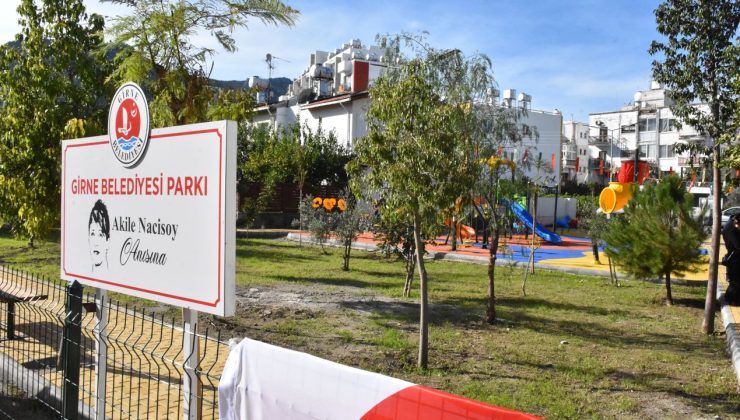 Akile Nacisoy’un anısı Girne’de oyun parkında yaşatılacak