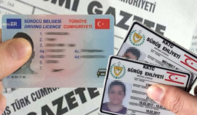 KKTC ile TÜRKİYE arasında sürücü belgeleri anlaşmasında değişiklik yapıldı