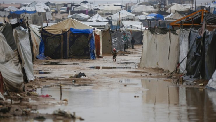 BM: “Gazze’de Byron Fırtınası nedeniyle, yerinden edilmiş yaklaşık 795 bin kişi sel riski altında”