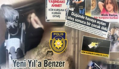 Yeni yılda havaya ateş açılmaması için Güzelyurt’a uyarıcı afişler asıldı