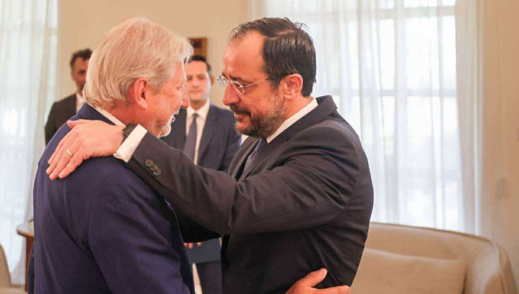 Hristodulidis ve Hahn görüştü