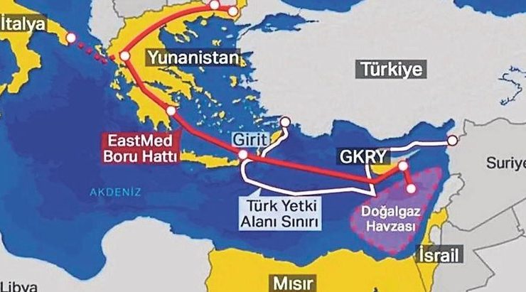 Gerilimi artıracak iddia, İsrail, Güney Kıbrıs ve Yunanistan’dan Akdeniz planı