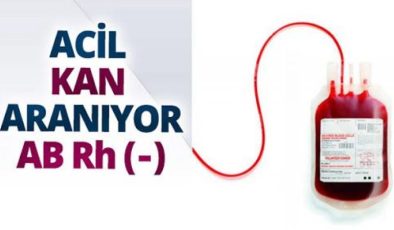 Dr. Hakan Ataker için acil AB negatif kan aranıyor.