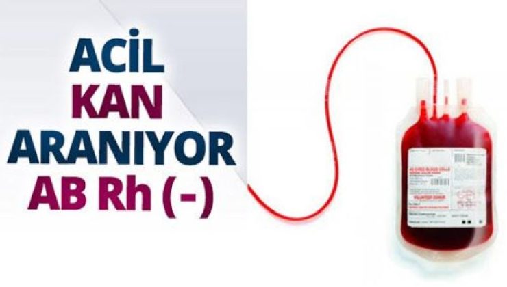Dr. Hakan Ataker için acil AB negatif kan aranıyor.