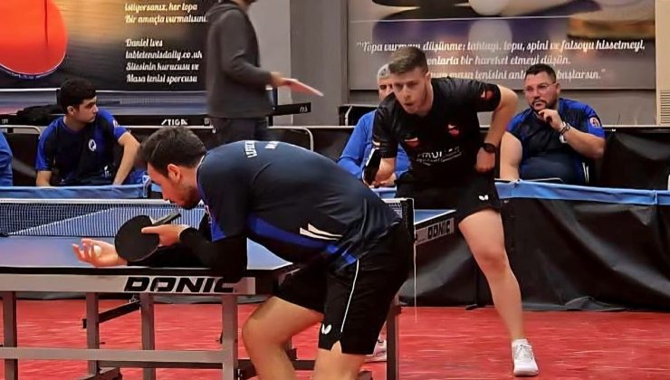 Masa Tenisi Büyükler Ferdi Klasman Turnuvası başlıyor