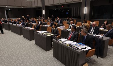 Meclis toplantısı tamamlandı