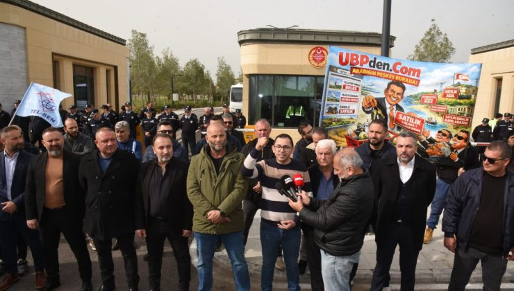 Telekomünikasyon Dairesi çalışanları ve sendikalardan eylem