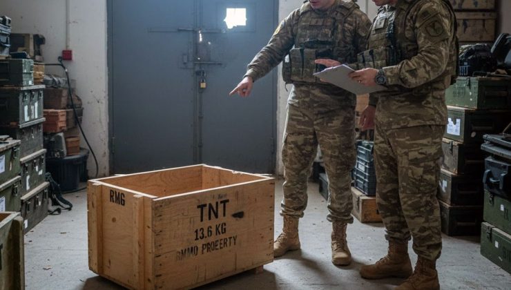 RMMO’nun 13.6 kilo TNT tipi patlayıcısı kayıp