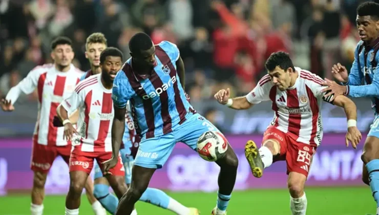 Trabzonspor Antalya’da takıldı