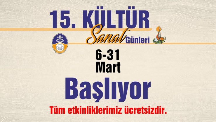 İskele Belediyesi 15. Kültür Sanat Günleri başlıyor