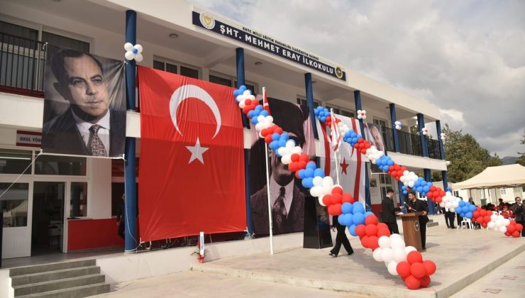 Şehit Mehmet Eray İlkokulu’nun yeni dersliği törenle açıldı