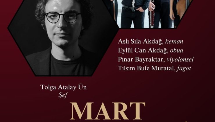 CSO’dan mart konserleri…