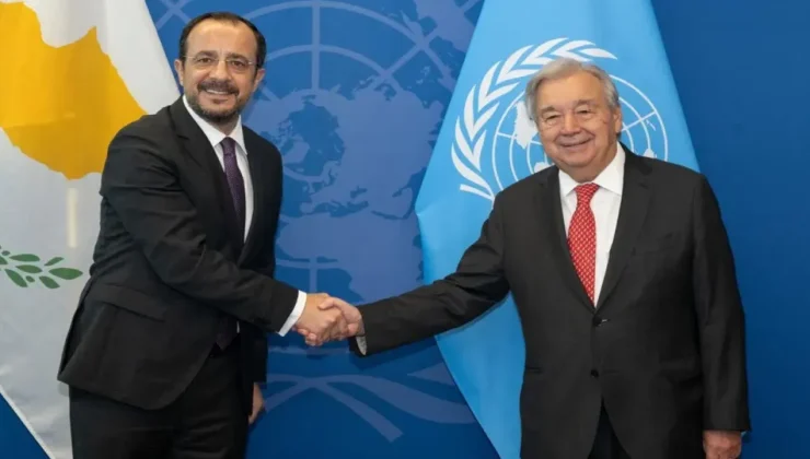Guterres Brüksel’de AB liderleri ve Hristodulidis ile görüşecek