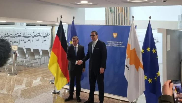 Almanya Dışişleri Bakanı Güney Kıbrıs’ta