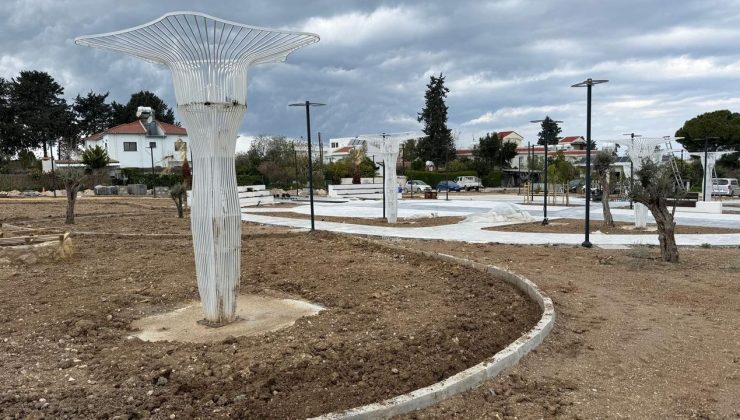 Çatalköy’de “Yıldız Sanat Parkı” projesi tamamlanıyor