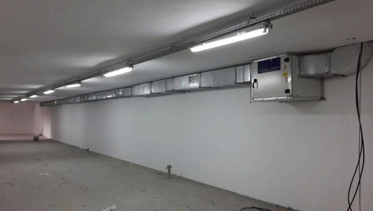 Sığınakları dairelere çevirdiler