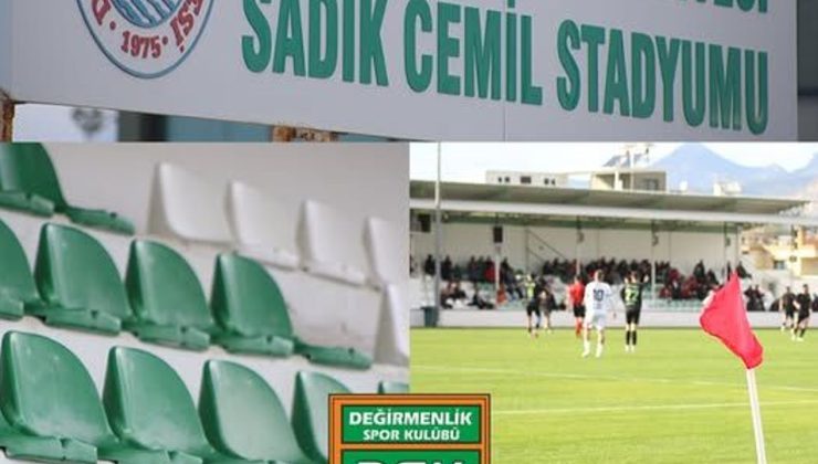Değirmenlik Sadık Cemil Stadı için tören düzenleniyor