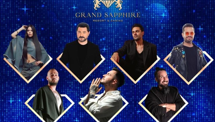 Grand Sapphire Resort’da Bayram boyunca yıldızlar geçidi yaşanacak