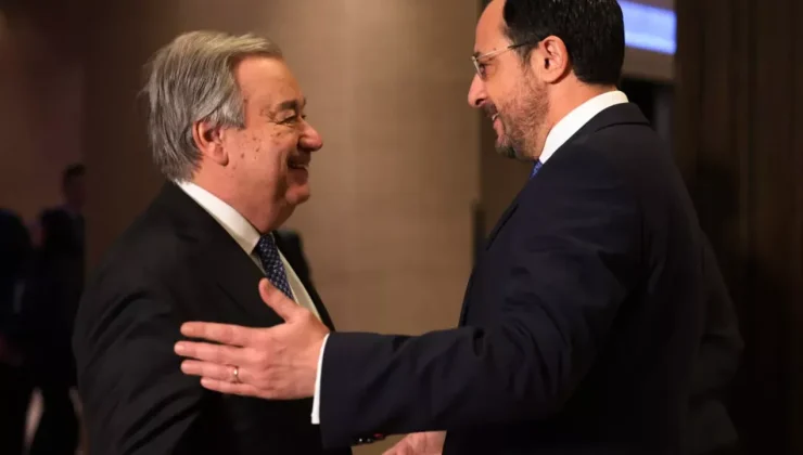 Hristodulidis-Guterres görüşmesi bugün