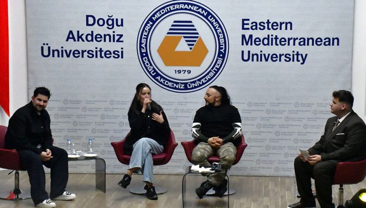 DAÜ’de Hayko Cepkin ve Pelin Akil’e yoğun ilgi