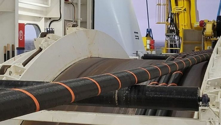 Deniz altından kablo denemesi başarılı