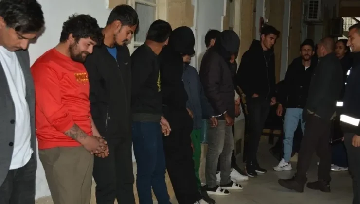 Bir günde 103 kaçak yakalandı