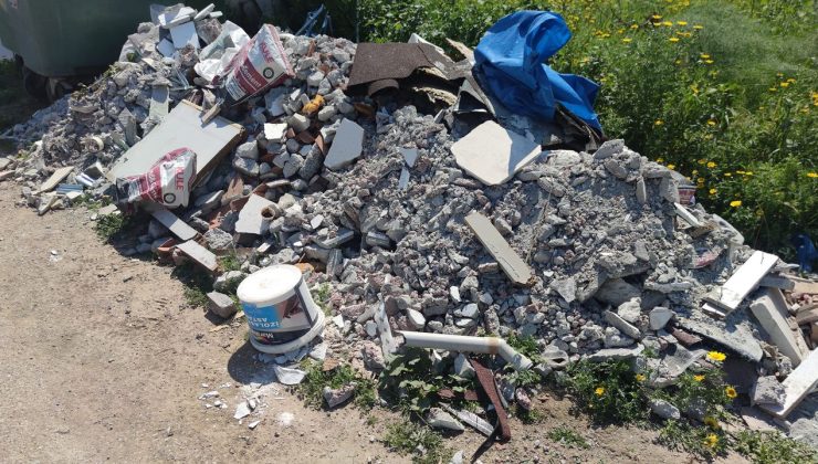 Molozlar neden yol kenarlarına bırakılıyor?