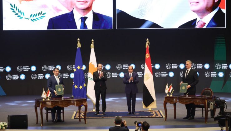 Mısır ile Güney Kıbrıs Rum Yönetimi arasında doğalgaz çerçeve anlaşması imzalandı