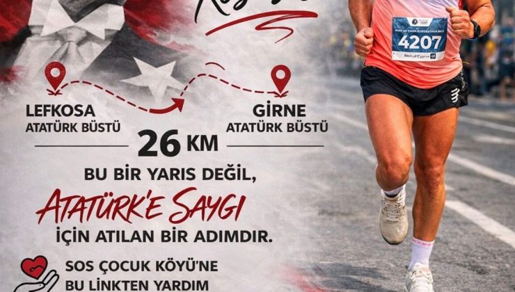 Mustafa Tekakpınar çocuklar için 26 kilometre koşacak