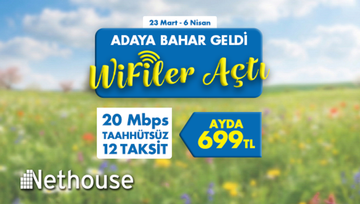 Nethouse’tan bahara özel kaçırılmayacak kampanya