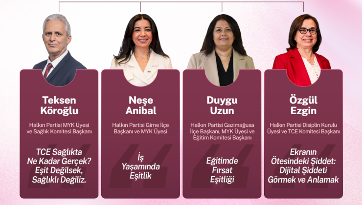 HP 8 Mart için panel düzenliyor