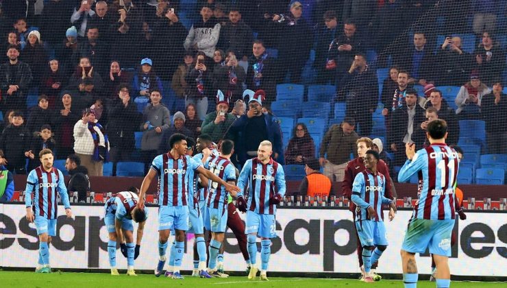 Karadeniz derbisinde kazanan Trabzonspor