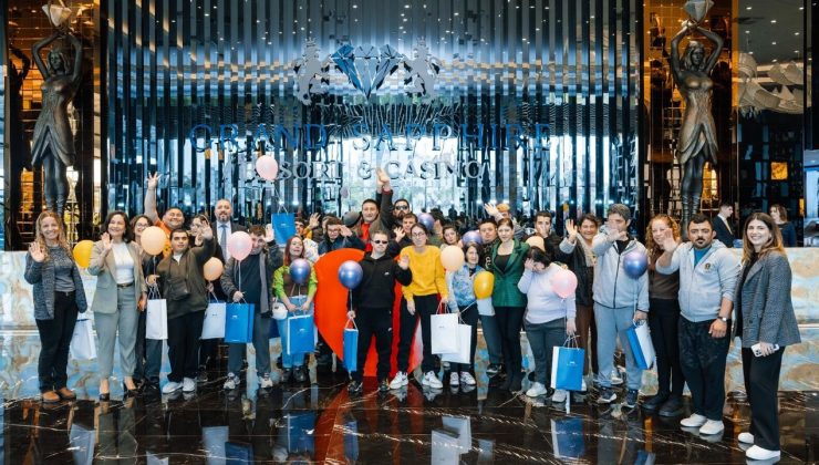 Grand Sapphire Resort’ta sevgi dolu farkındalık