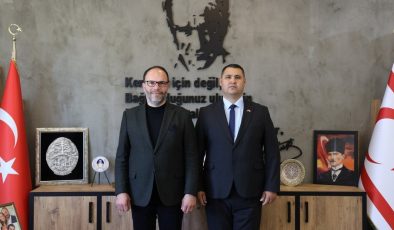 Sadıkoğlu, SSTB İskele Bölge Müdürlüğü görevine atanan Balcı’yı kabul etti