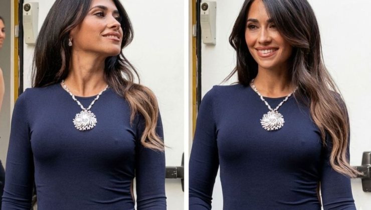 Roccuzzo’nun taktığı kolyenin değeri dudak uçuklattı