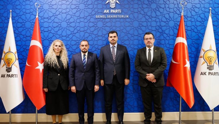 “Bahçeşehir Kıbrıs Üniversitesi’nden AK Parti Genel Merkez’e nezaket ziyareti