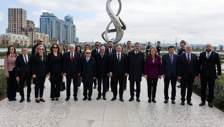 Cumhuriyet Meclisi heyeti Bakü’de ziyaretlerde bulundu