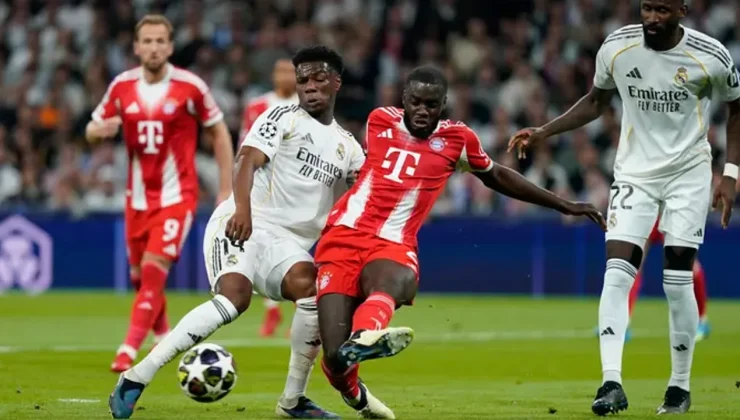 Bayern Münih, Bernabeu’da avantajı kaptı