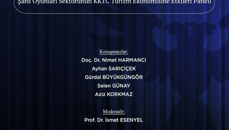 Şans oyunları sektörünün ekonomideki yeri tartışılacak