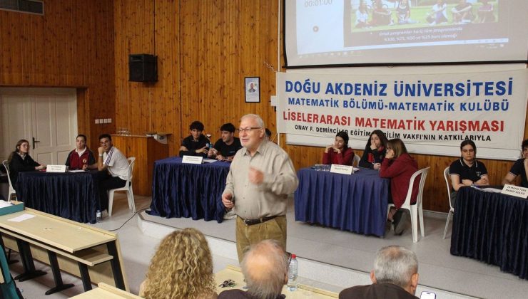 DAÜ 30. Liselerarası Matematik Yarışması’nda finalistler belli oldu