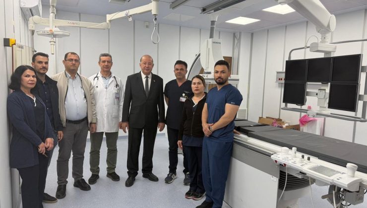 Mağusa Devlet Hastanesi’nde Anjiyo Merkezi hizmete hazır