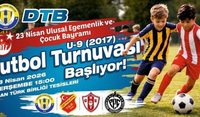U9’lar 23 Nisan coşkusunu futbolla yaşayacak